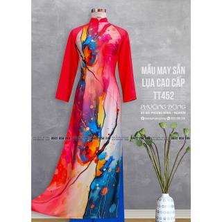 Áo Dài Truyền Thống Lụa Cao Cấp TT452